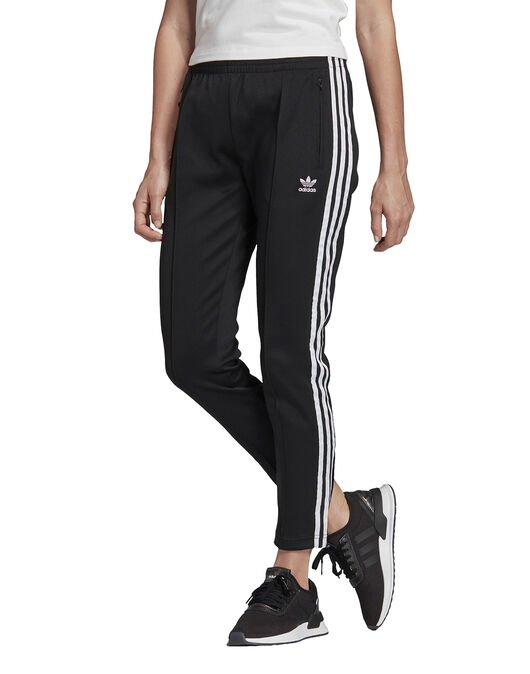 adidas Originals Womens 3-Stripes Track Pants - Black | Life Style Sports EU