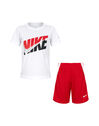 Younger Boys Tri-Colour T-Shirt and Shorts Set