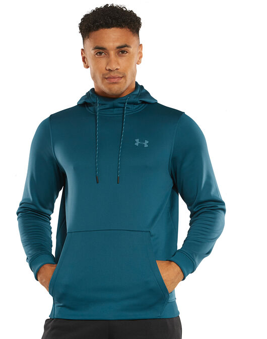 Under Armour Mens Armour Fleece Hoodie Blue | Style Sports UK