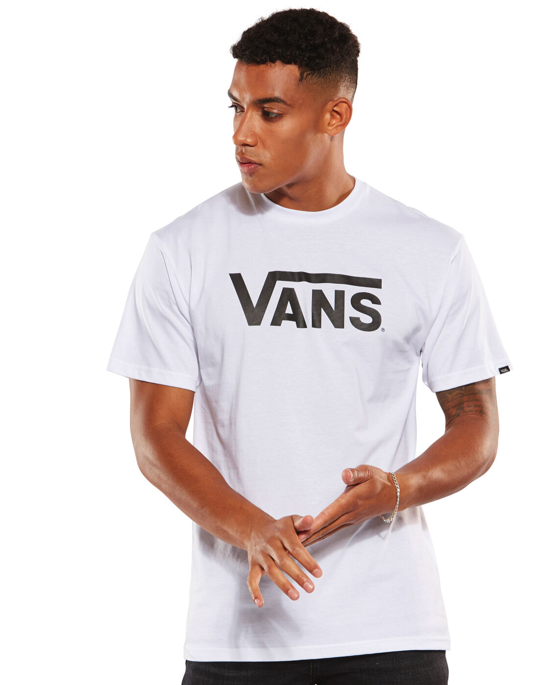 Men's White Vans T-Shirt | Life Style 