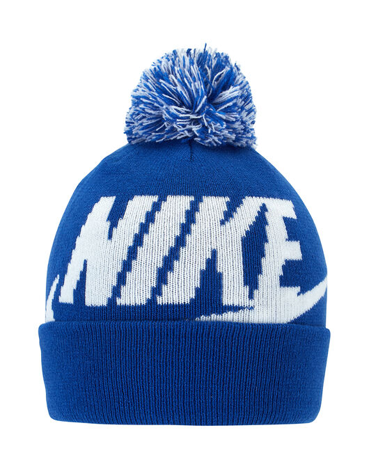 Nike Kids Swoosh Bobble Hat and Glove Set - Blue | Life Style Sports IE