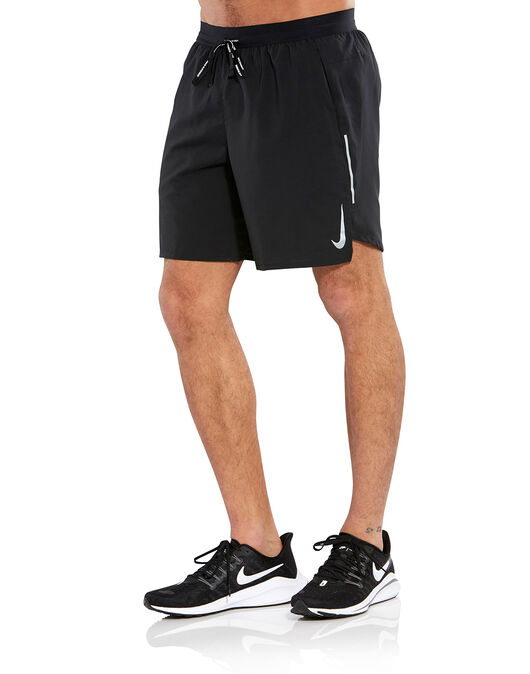Black Flex Stride Shorts | Life Style Sports
