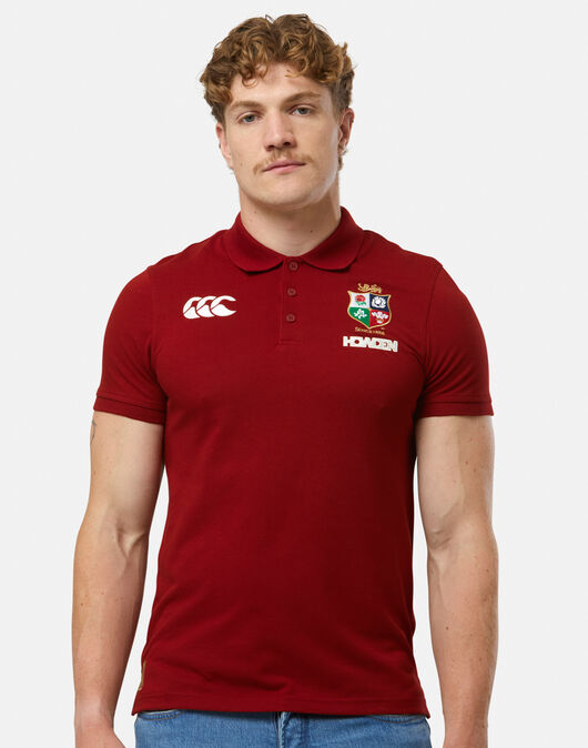 Adults British And Irish Lions Pique Polo