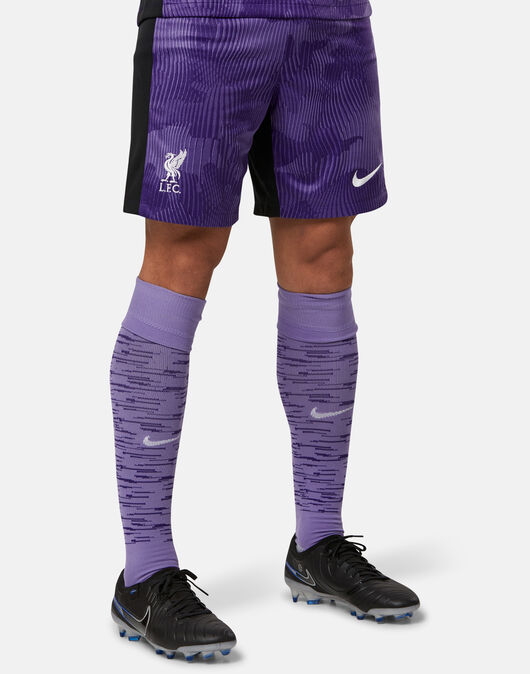 Nike Adults Liverpool 23 24 Third Shorts Purple Life Style