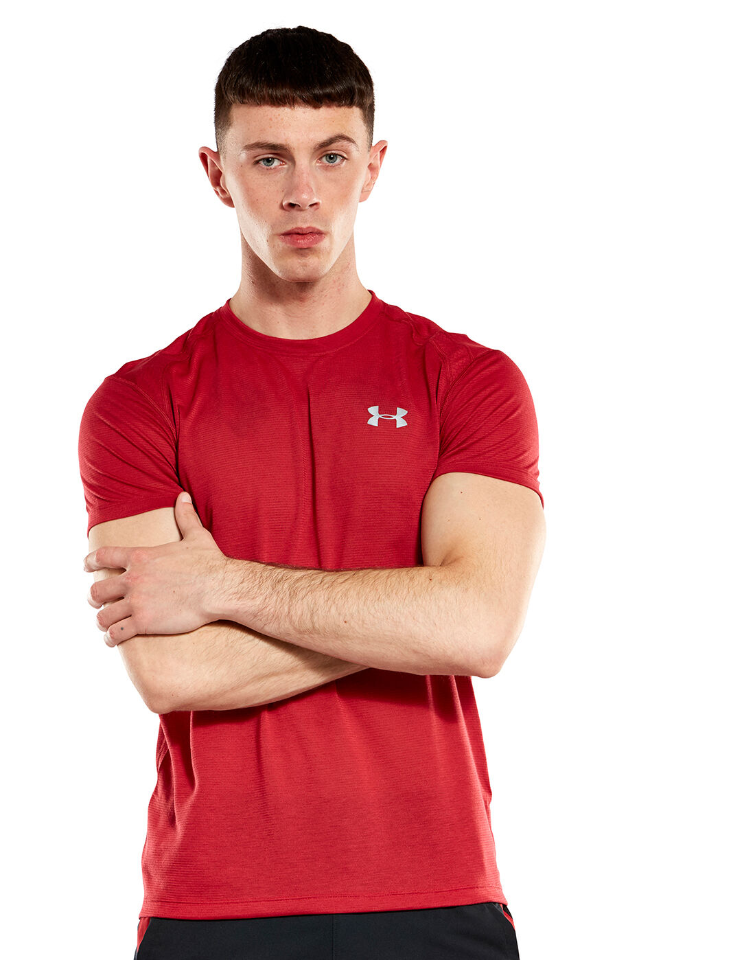 mens red under armour t shirt