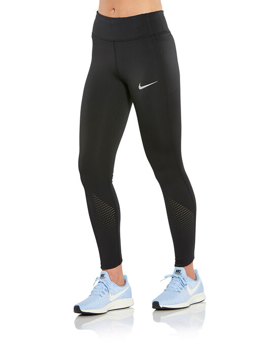 Black Nike Lux Running Tights | Style Sports
