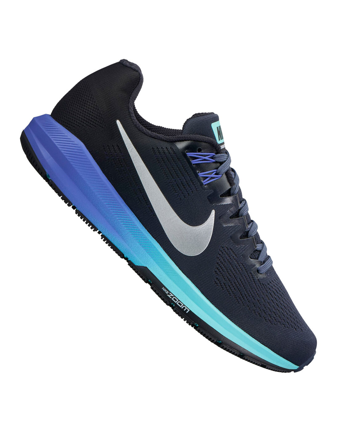 nike structure 21 blue