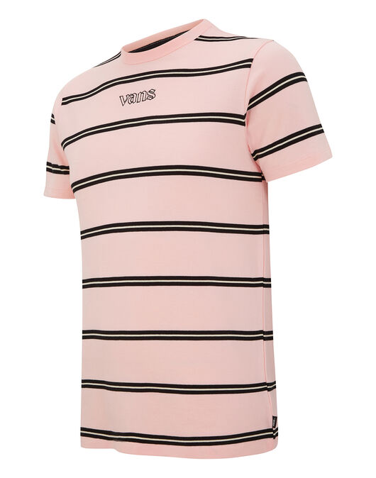 svindler Retfærdighed Hviske Vans Mens Sixty Sixers Stripe T-Shirt - Pink | Life Style Sports IE