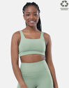 Womens Square Neck Medium Support Tommy Bra