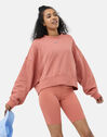 Womens Essential Fleece Crew Sweatshirt