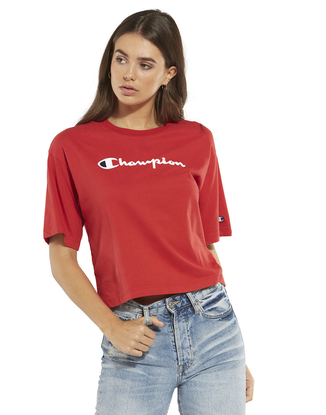 red tshirt for women