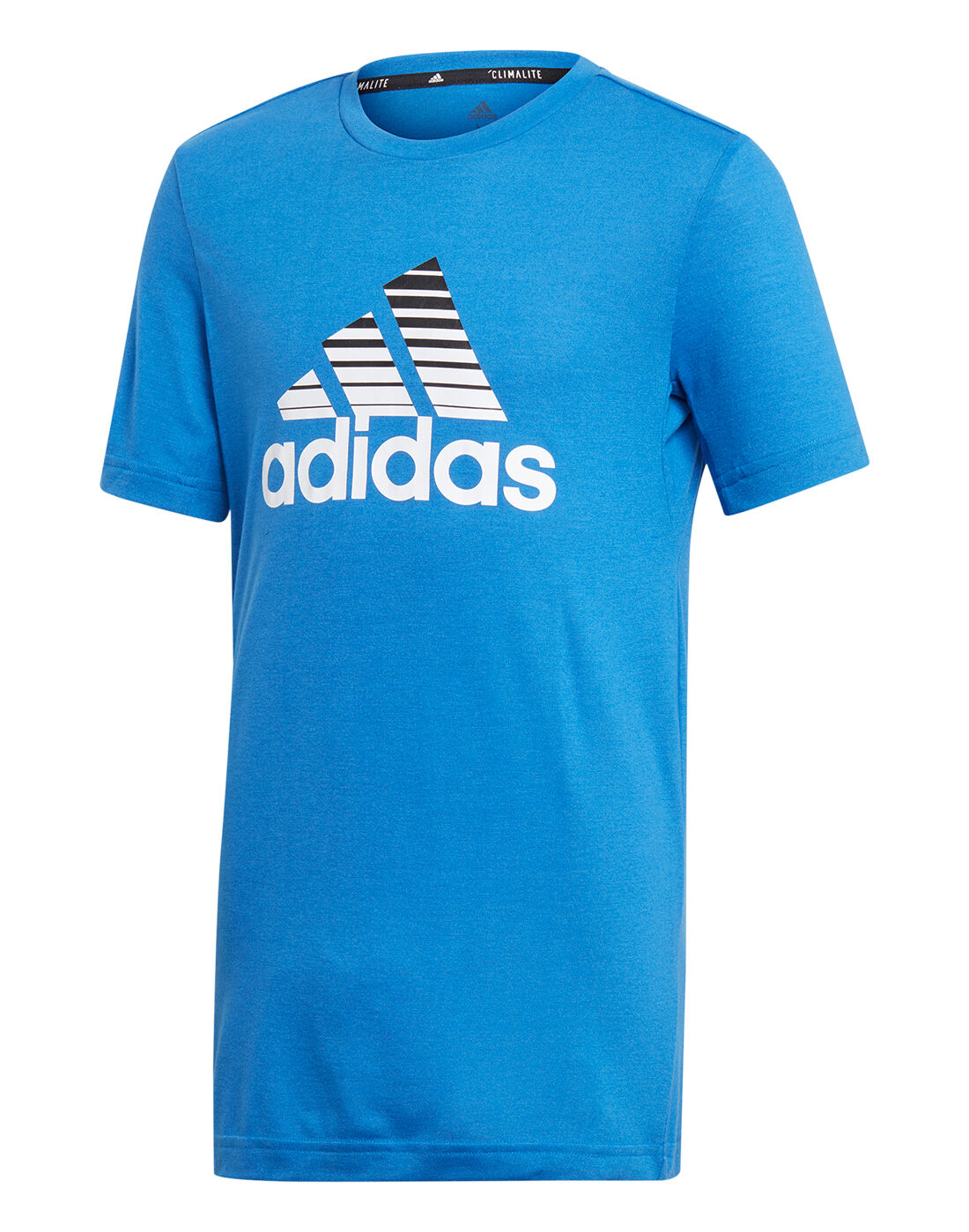 Boy's Blue adidas Logo T-Shirt | Life 