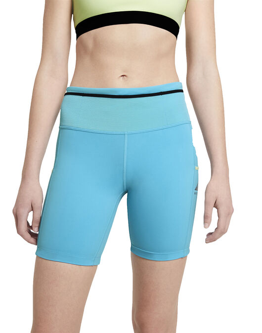 curve Overdoing Confession Nike Womens Trail Epic Lux Shorts - Blue | Life Style Sports EU