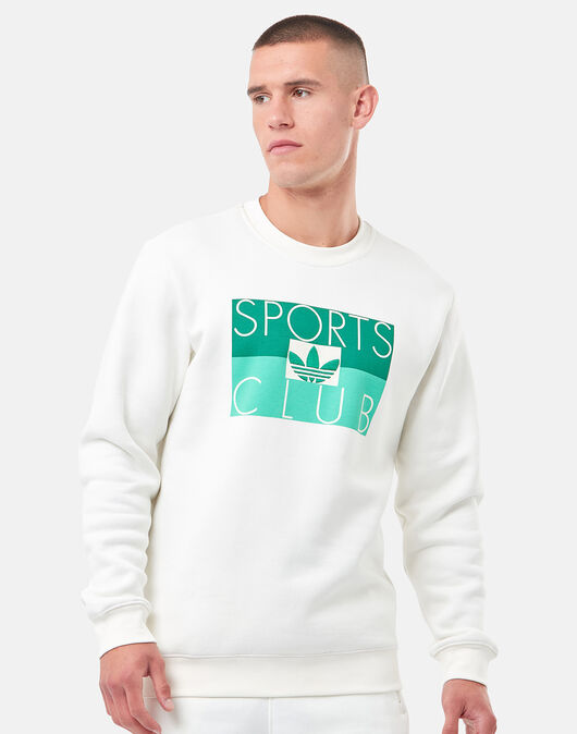 Mens Sports Club Crew Neck Sweatshirt