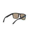 Matte Black Modern Sunglasses
