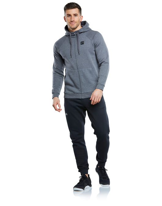 Under Armour Mens Rival Fleece Hoodie - Grey | Life Style Sports IE