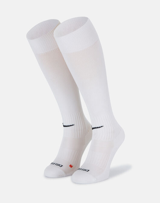 Nike Adult Classic Dri-Fit Football Sock, White