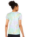 Womens Boxy Tie Dye T-shirt