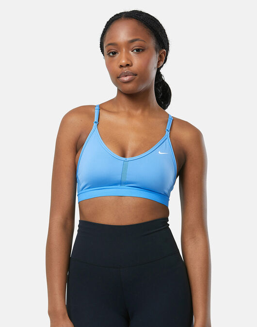 Nike Womens Light Support Indy Bra - Blue