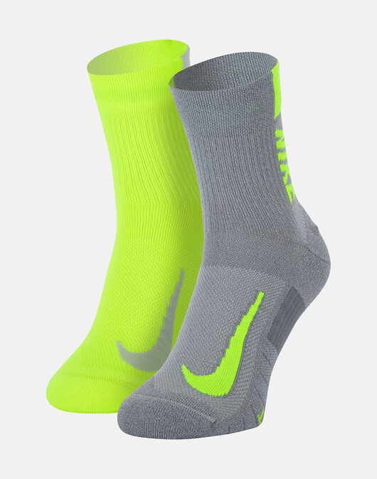 Nike Multiplier Crew Socks - Grey | Life Style Sports UK