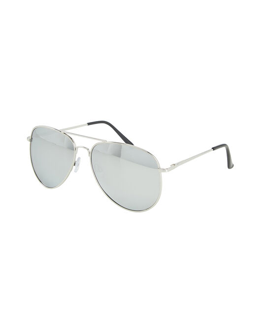 RBP Silver Aviator Sunglasses - Metallic | Life Style Sports IE