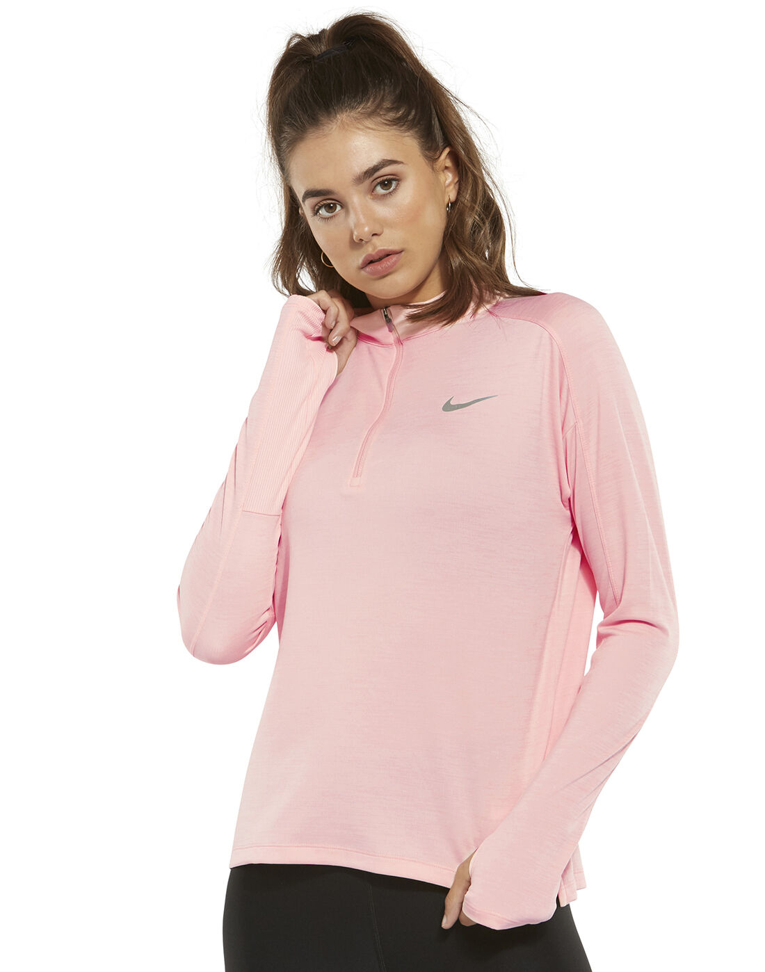 Women's Pink Nike Pacer Half Zip | Life 