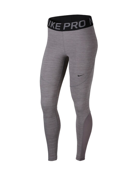 Women's Grey Nike Pro Gym Tights