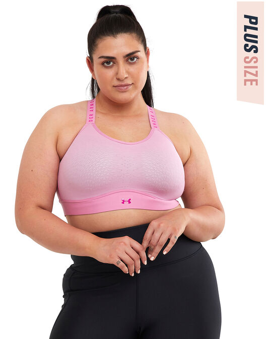 Under Armour Womens Infinity Mid Sports Bra - Pink