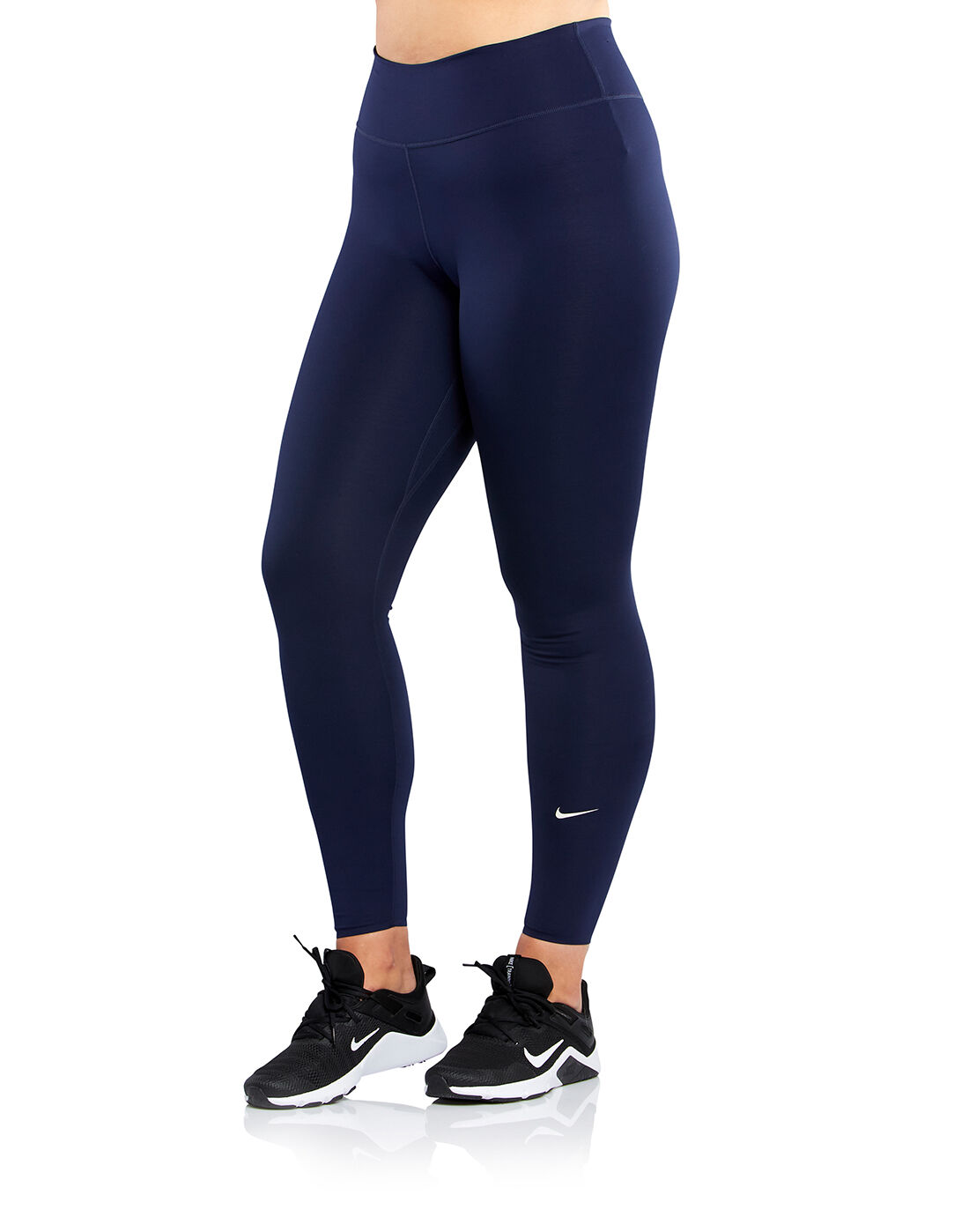 Nike Womens One Luxe Leggings - Navy 