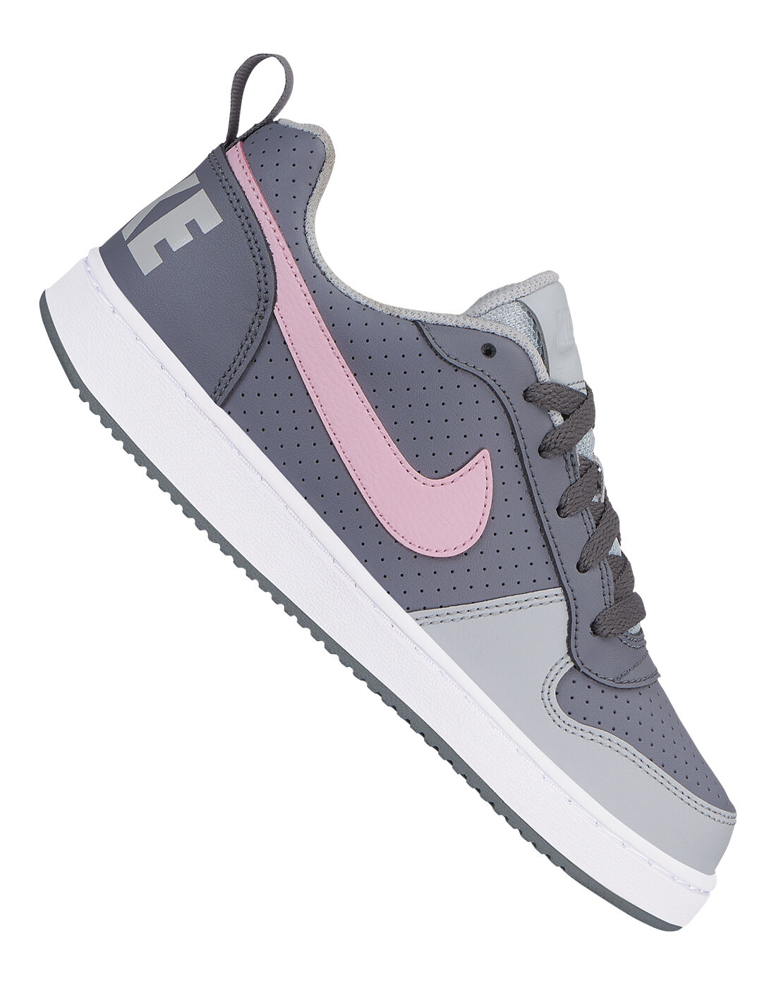 Grey \u0026 Pink Nike Court Borough Low 