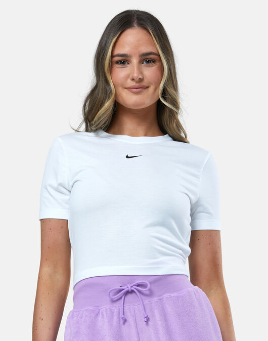 Womens Essential Slim Crop T-Shirt