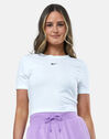 Womens Essential Slim Crop T-Shirt