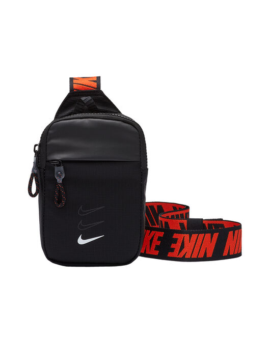 Nike Mens item Tape logo bag - Black | Life Style Sports EU