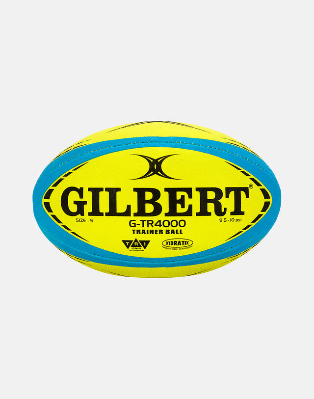 Image of Gilbert Unisex Trainer Rugby Ball - Yellow - One Size