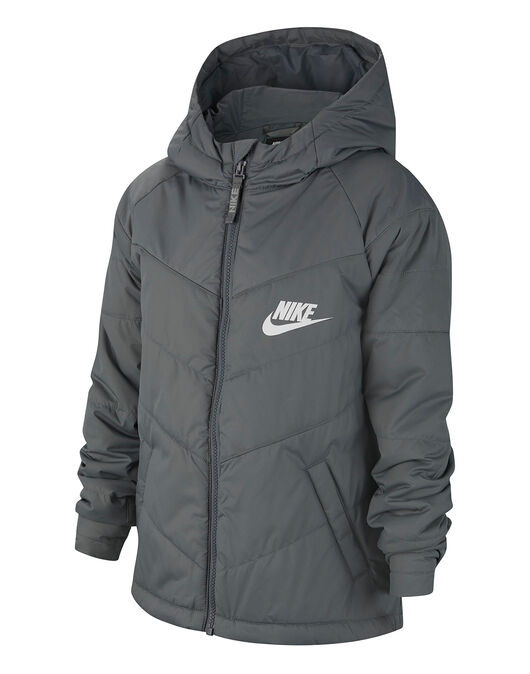 Nike Older Boys Filled Jacket - Grey | Life Style Sports IE
