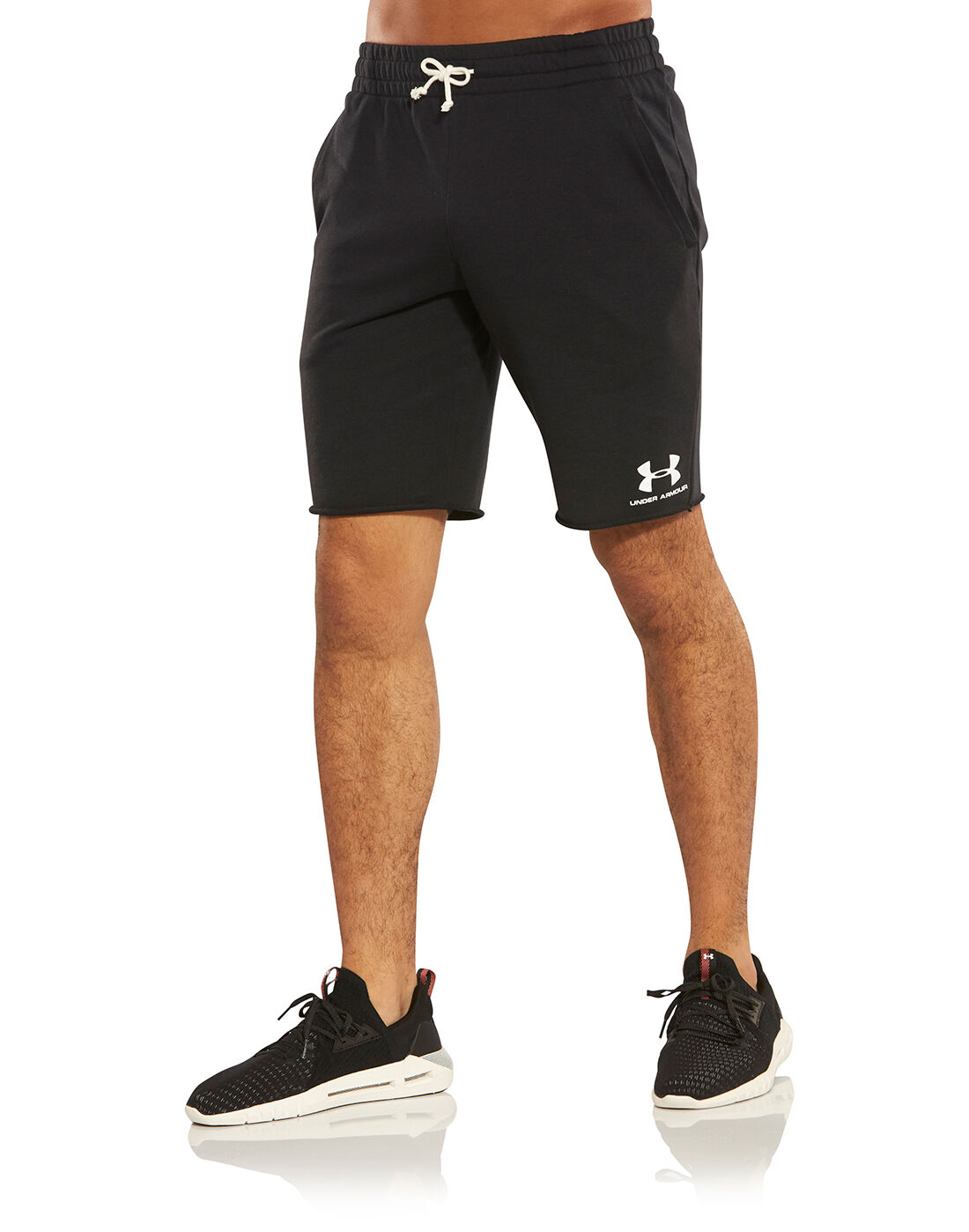 Men's Black Under Armour Gym Shorts 