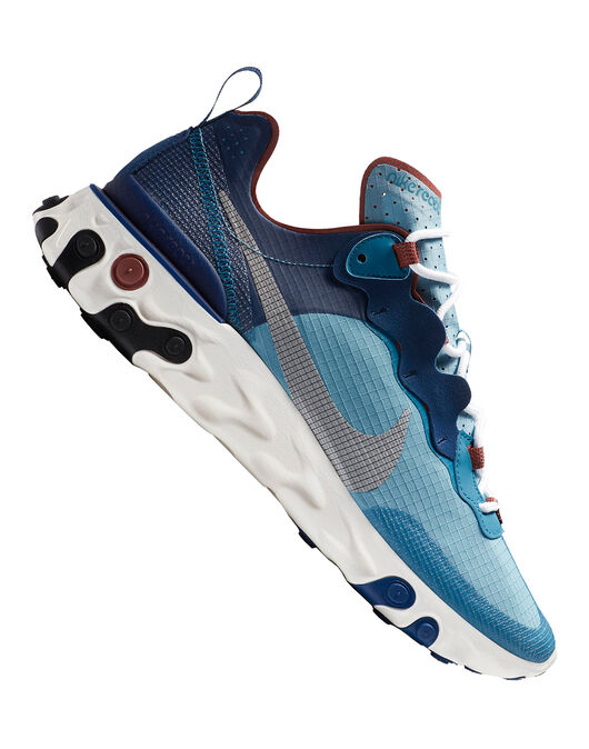 Campeonato Psicologicamente instante Nike Mens React Element 55 - Blue | Life Style Sports IE