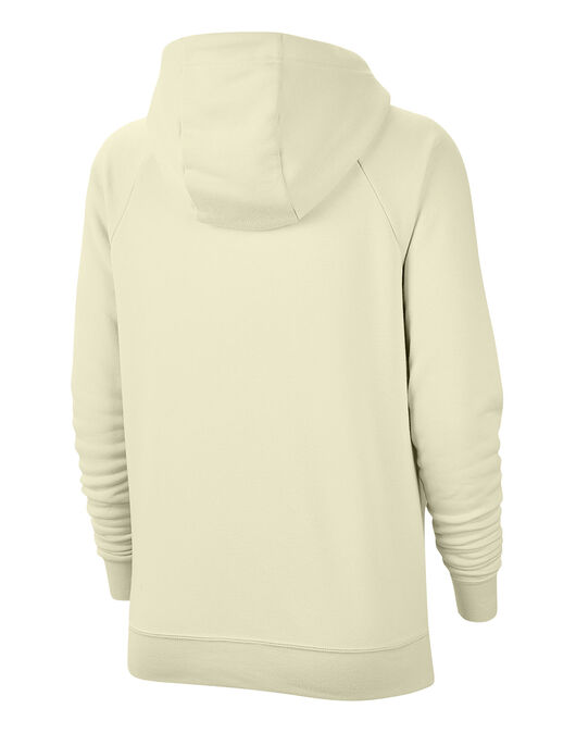 Nike Womens Essential Fleece Hoodie - White | Life Style Sports IE
