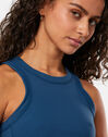 Womens One Fitted Dri-Fit Cropped Tank Top