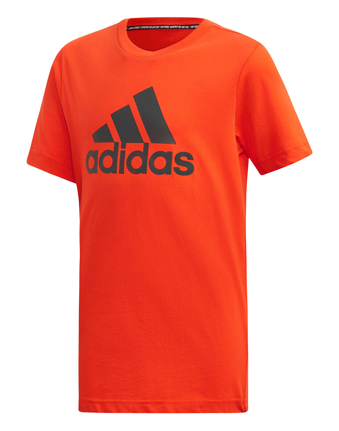 Boy's Orange adidas Logo T-Shirt | Life 