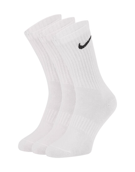 White Nike Socks 3 Pack | Life Style Sports
