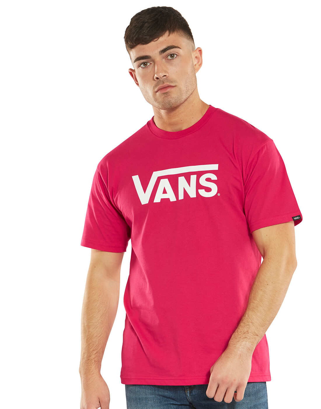 Men's Red Vans Classic T-Shirt | Life 