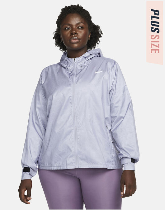 Nike Womens Plus Essential Jacket - Blue
