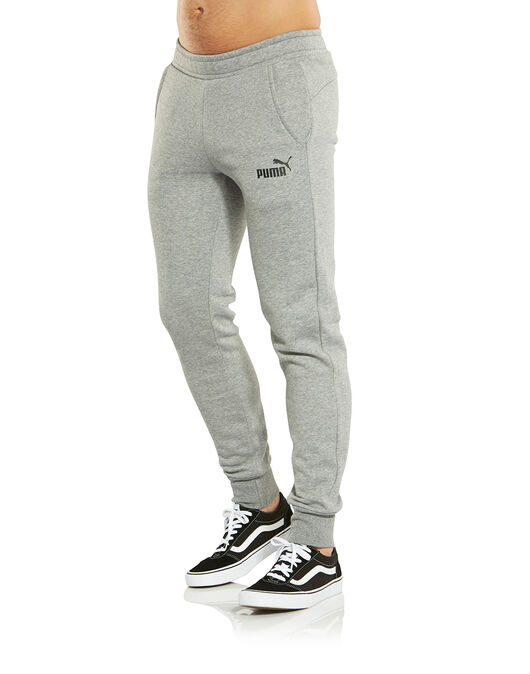 Men's Grey Puma Sweatpants