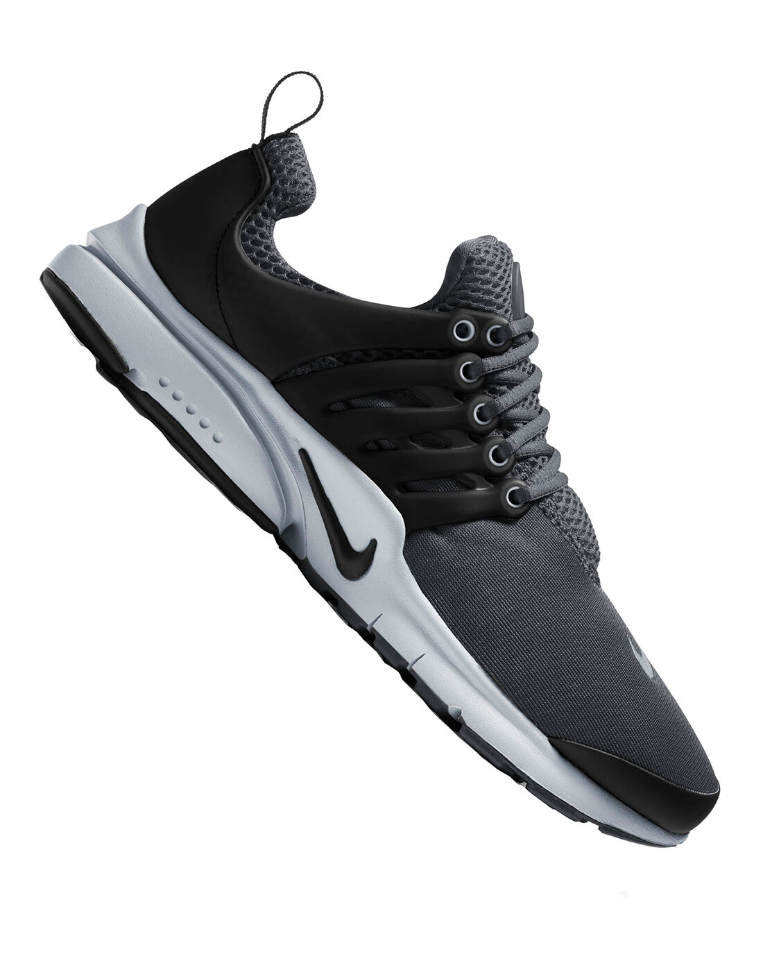 nike presto gs youth black and green