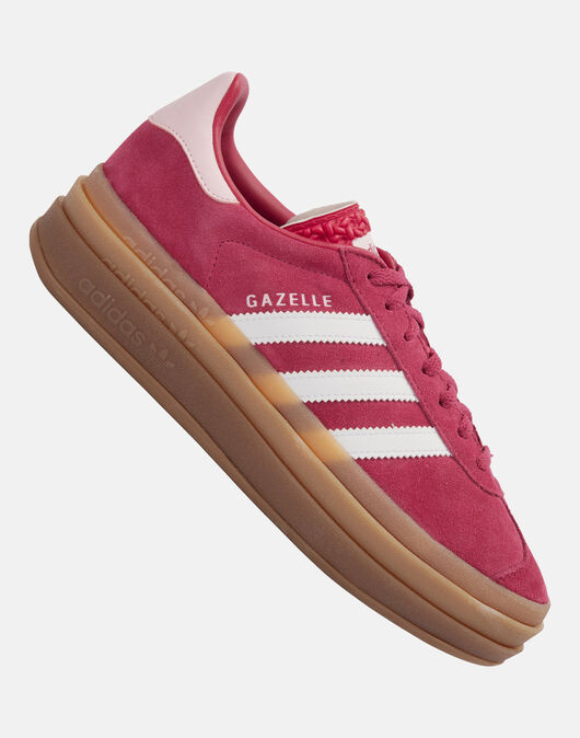 adidas Originals Womens Gazelle Bold Pink Life Style Sports UK