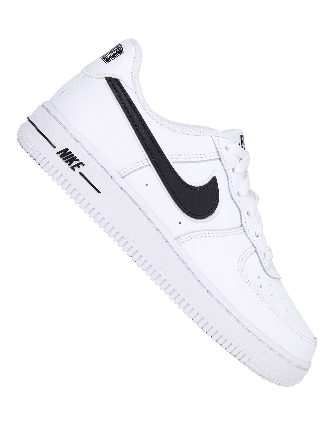 air force 1 white with black lines