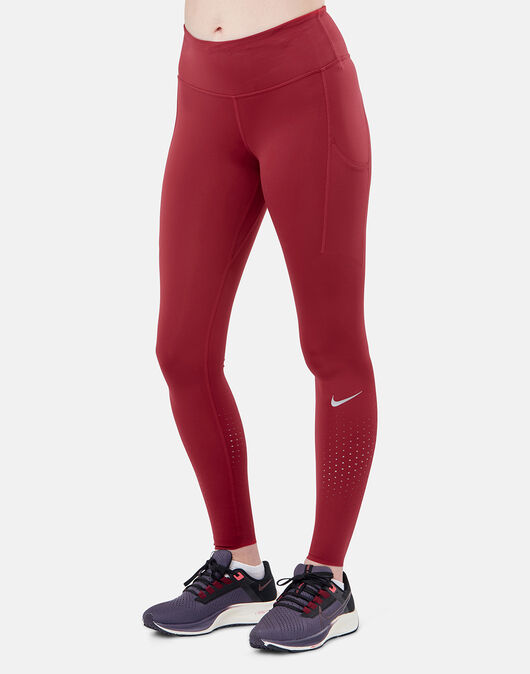 Nike Womens Epic Lux Leggings - Red
