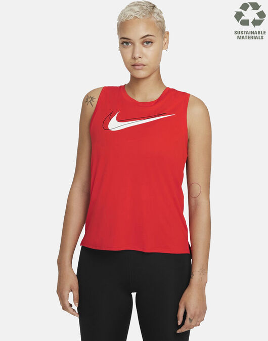 Dijk lenen Ochtend Nike Womens Swoosh Run Tank Top - Red | Life Style Sports IE