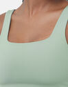 Womens Square Neck Medium Support Tommy Bra